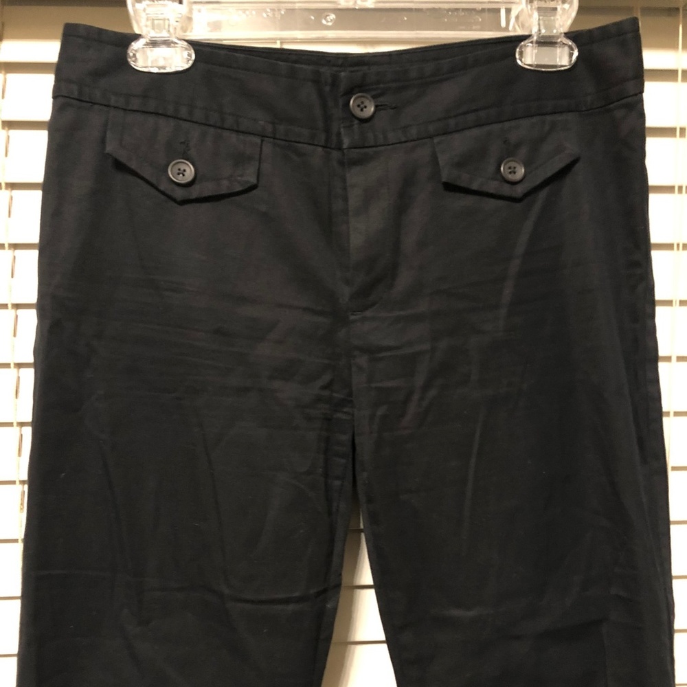 Banana Republic Martin Black Cropped Pants - 4